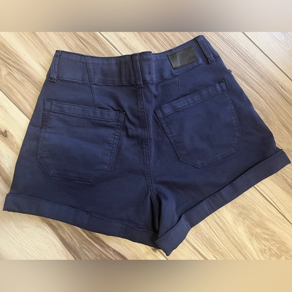 PAIGE Brooklyn Navy Women's Shorts - Picture 2 of 7